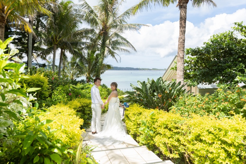 チャペルへ続く階段