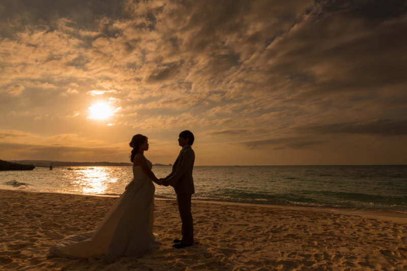 「まるで結婚式のような撮影」