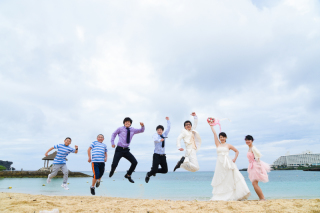 家族全員で楽しい沖縄旅行！