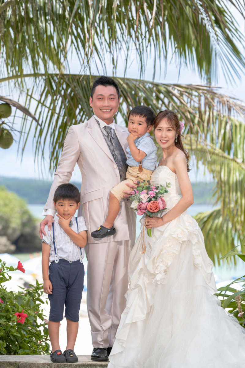 ムーンビーチは植栽が素敵だワンッ