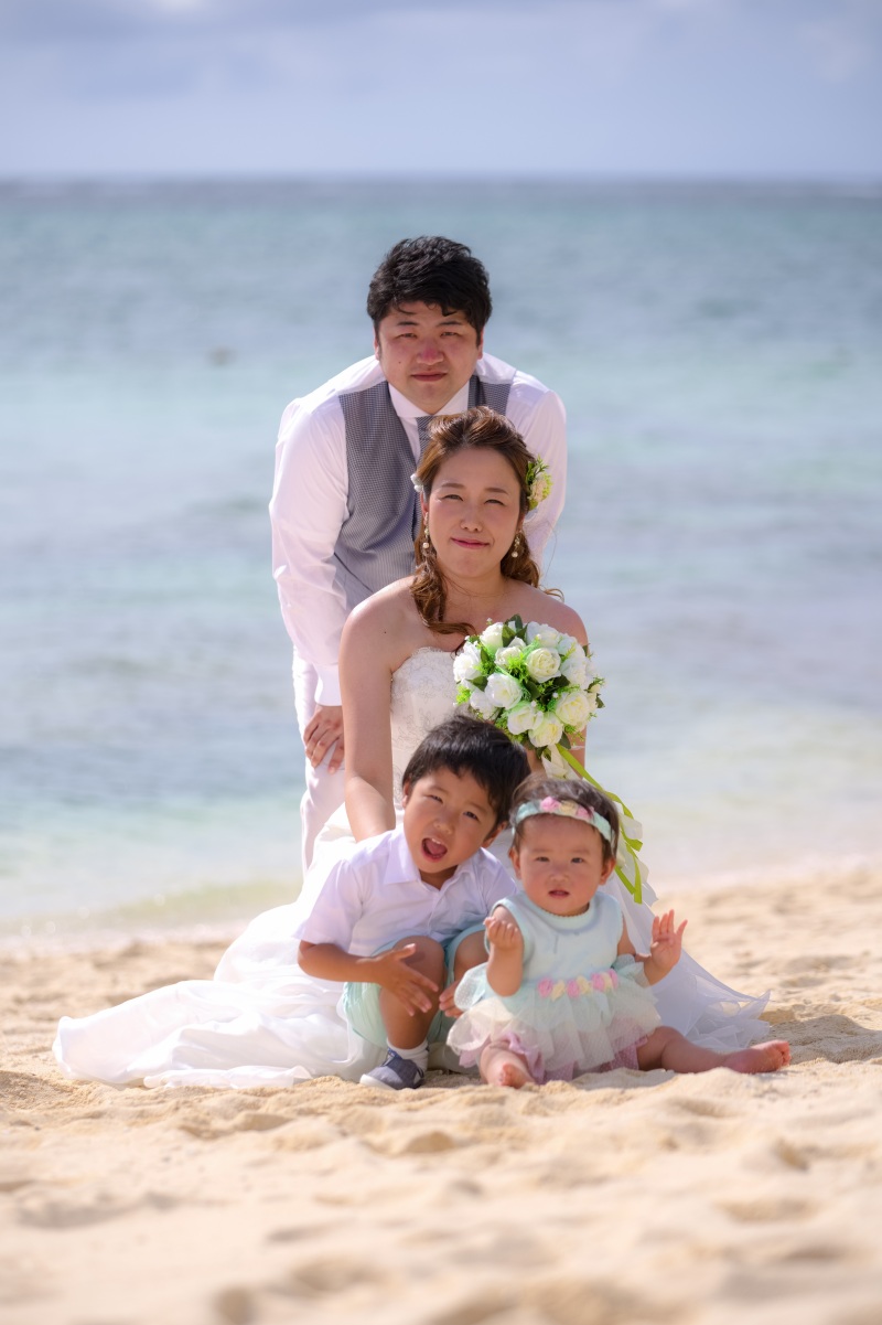 楽しくビーチフォト