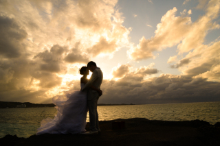 うつりゆく空と、沖縄の自然を楽しんで