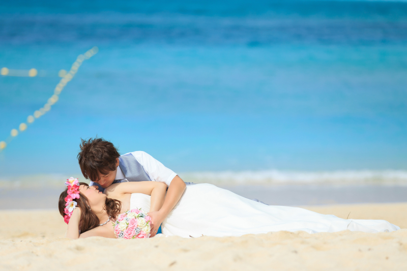 スィートなフォトウエディングを