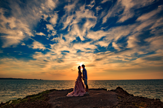 奇跡の空とサンセット