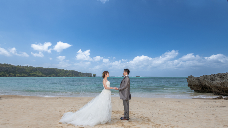 ビーチセレモニーのように