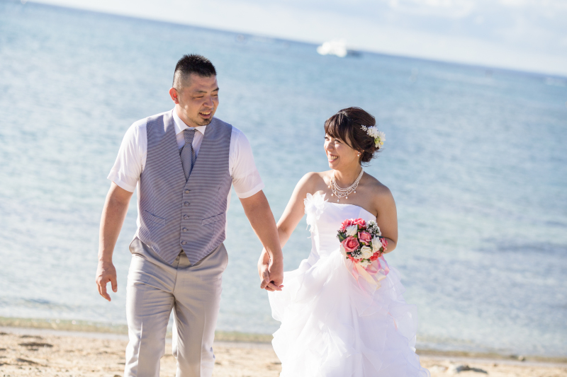 ビーチでナチュラに