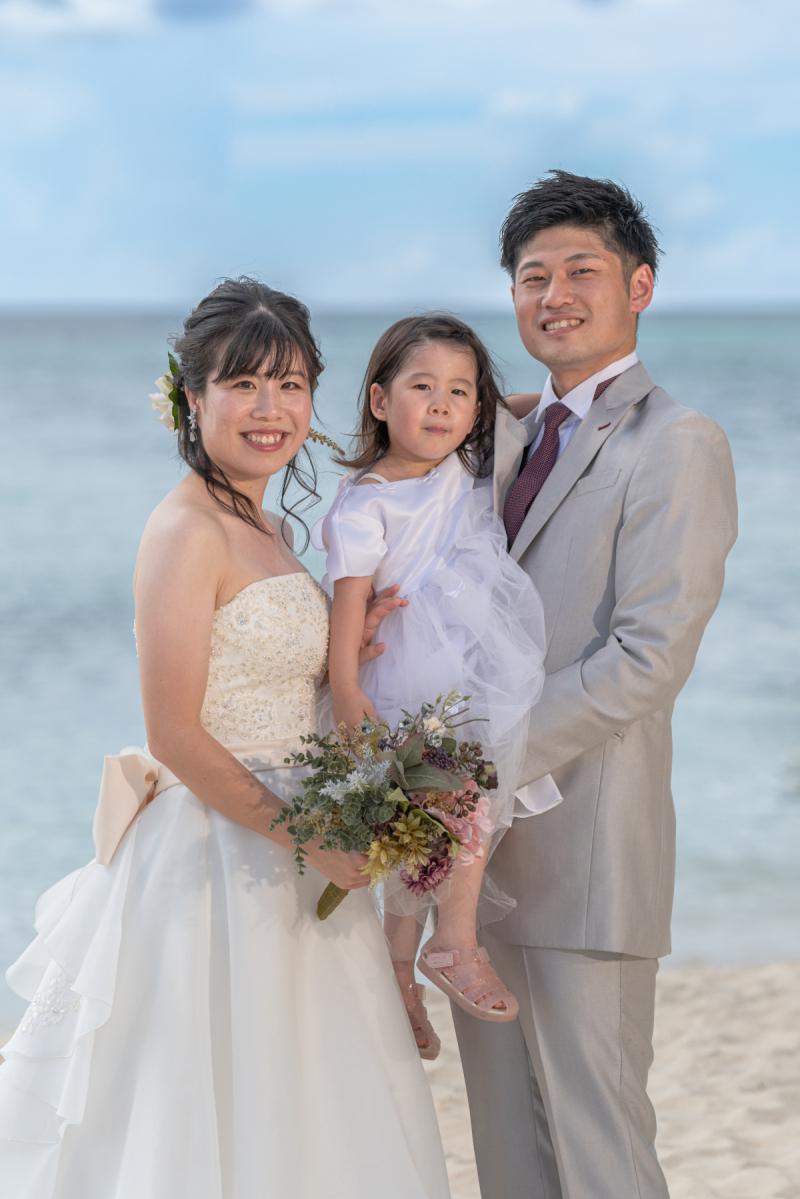 お子様と一緒の撮影は楽しいワンッ