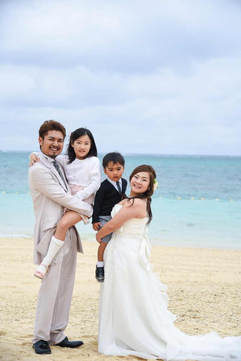 ムーンビーチだから家族の笑顔が溢れます