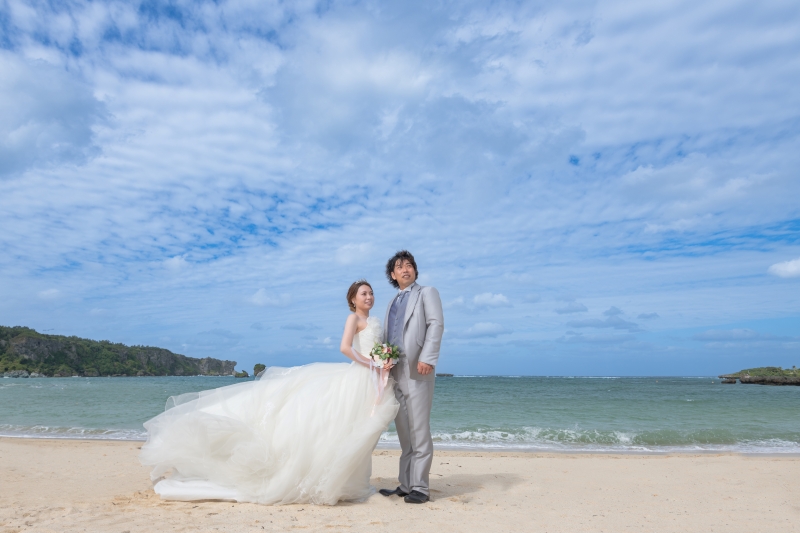 風の強い晴れの日