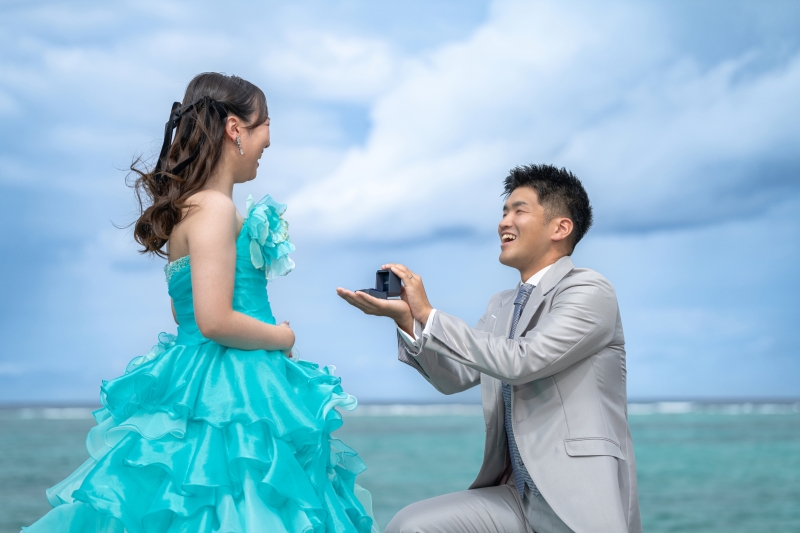 プロポーズシーン