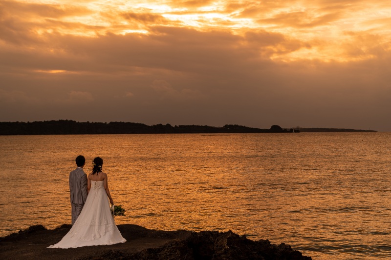 見晴らしの良い岩場