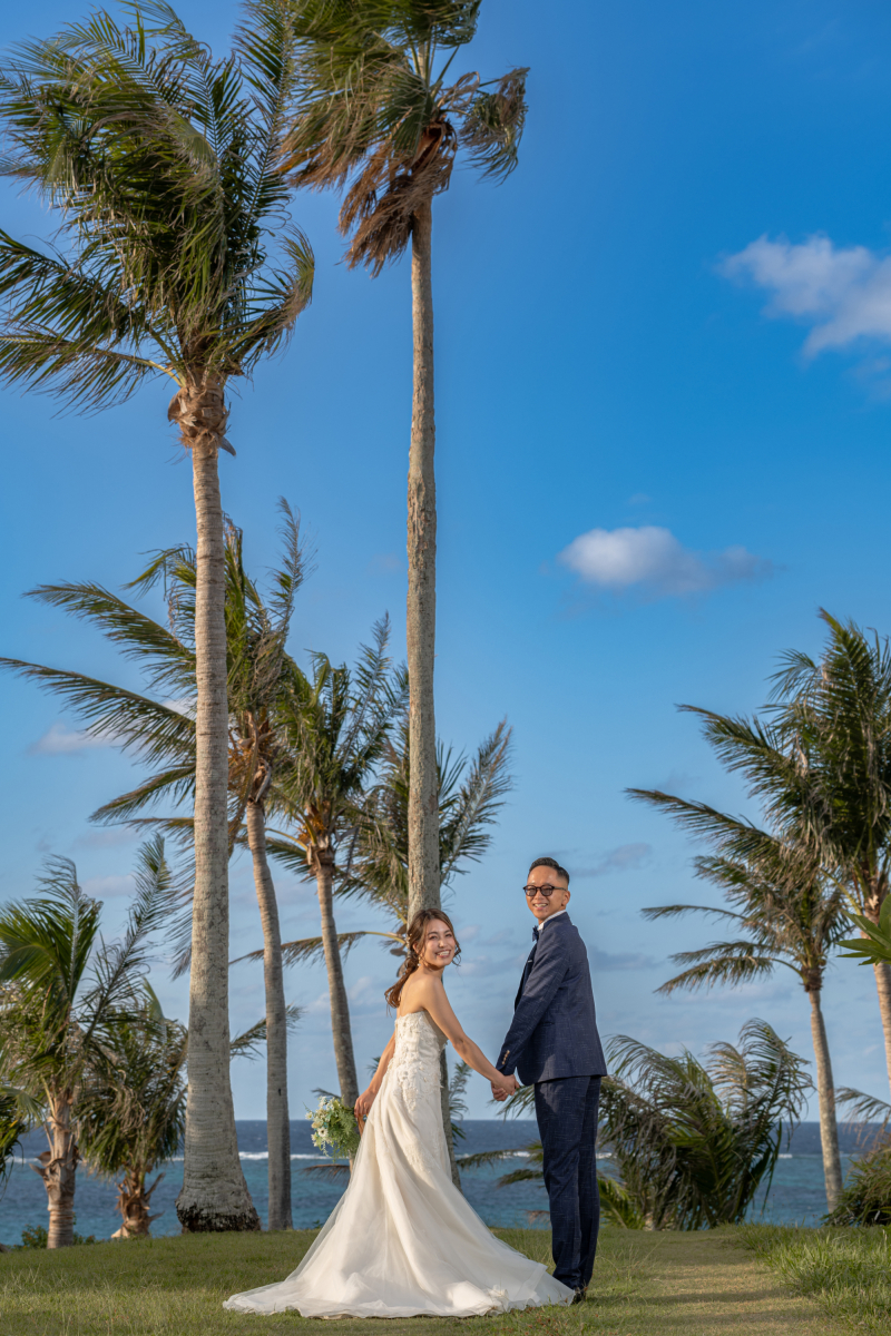 ガーデンでの撮影