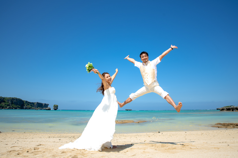 元気にジャンプショット！