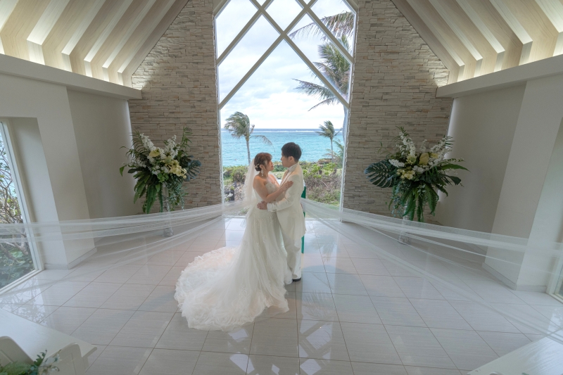 チャペル&ビーチフォト