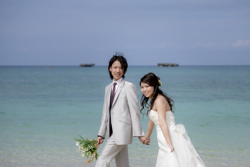 微笑むおふたり