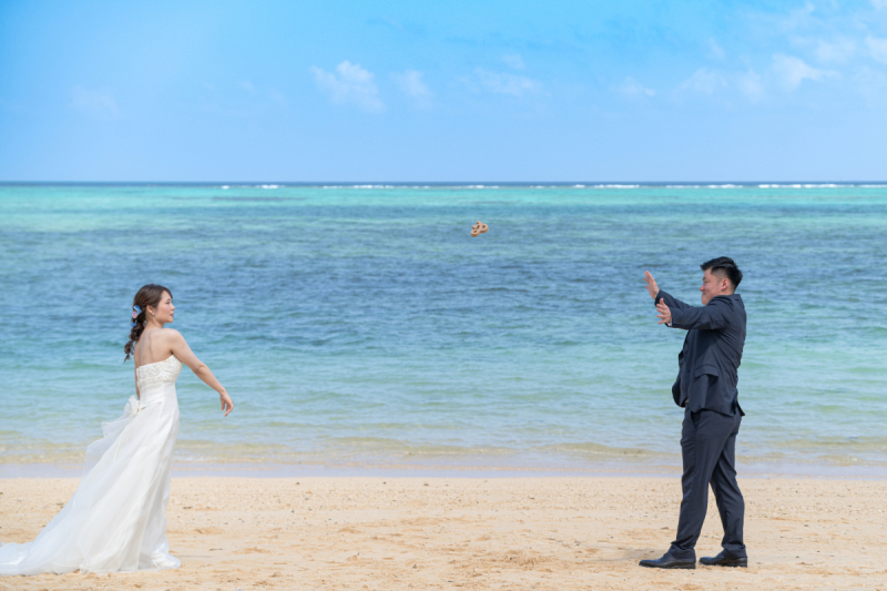 せっかくのビーチ撮影だから