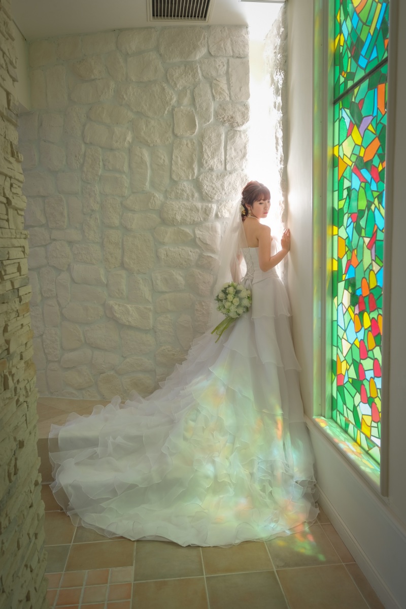 新婦ソロショット