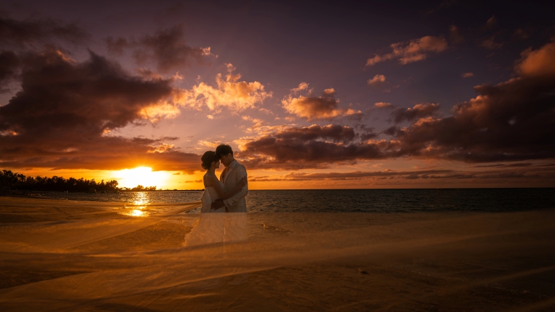 サンセット撮影