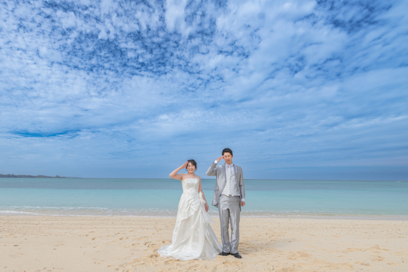 天然ビーチフォト