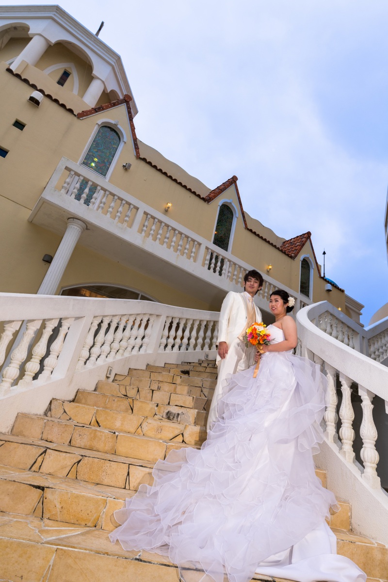 チャペルへの階段