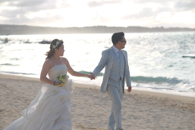 キラキラ輝く海