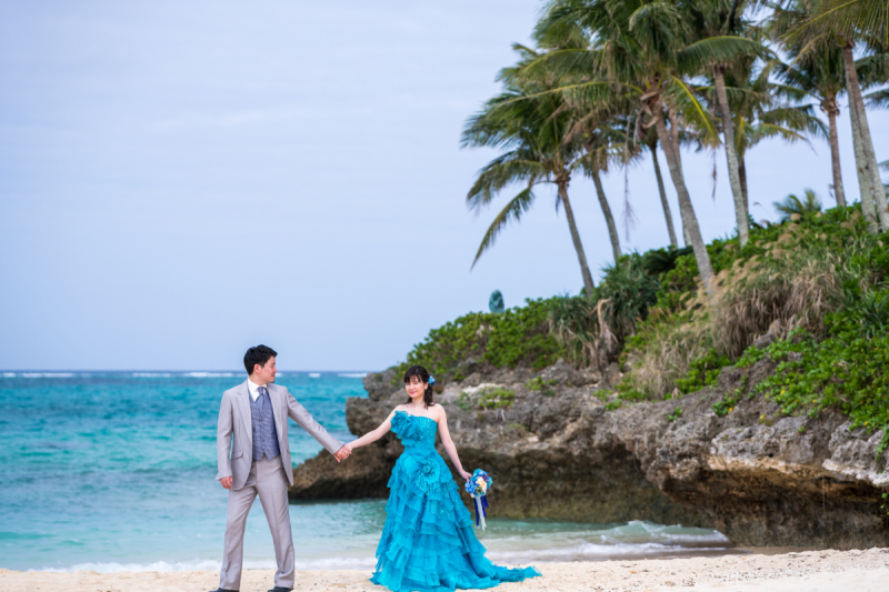 カラードレスにチェンジして