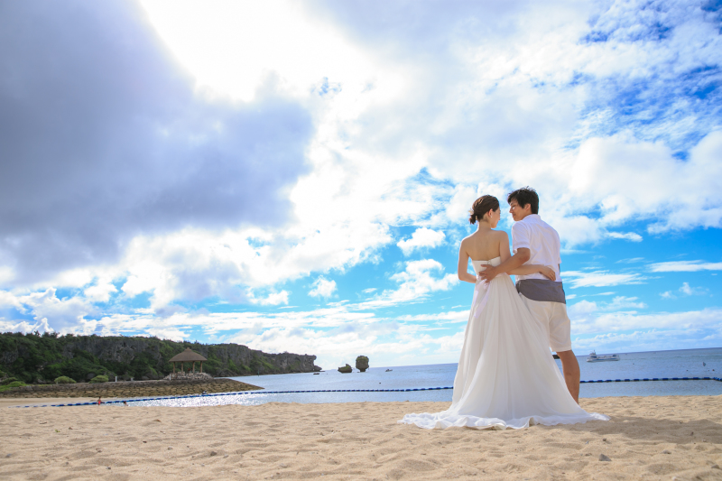 ビーチでも爽やかに