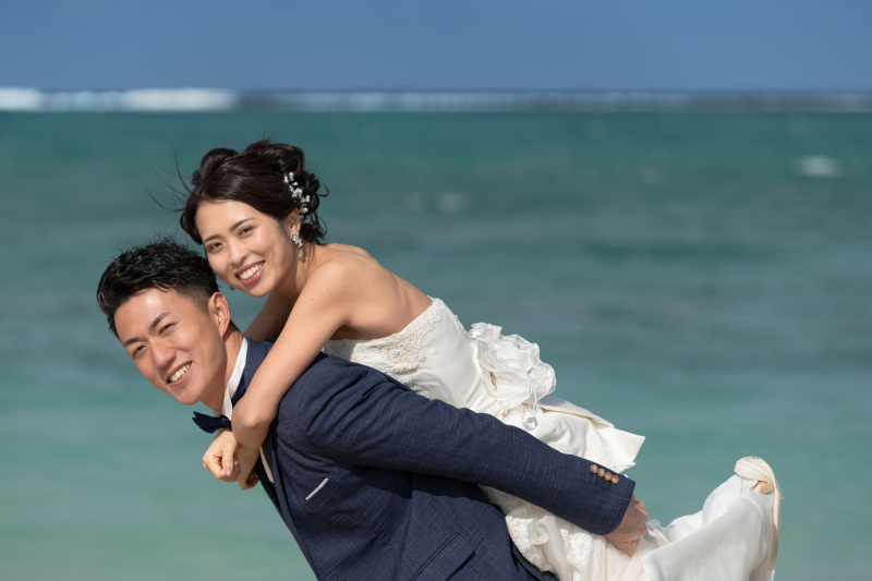 おんぶショット