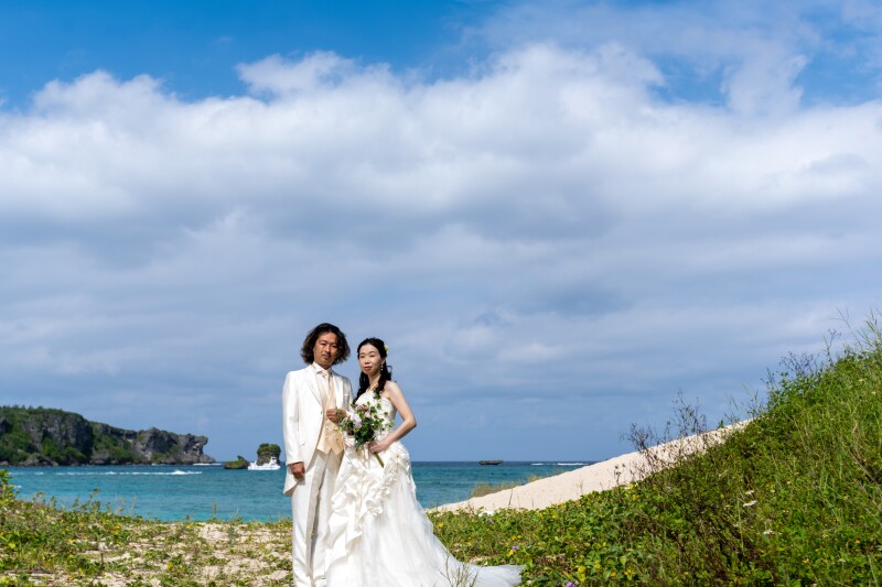 恩納村でのビーチフォト