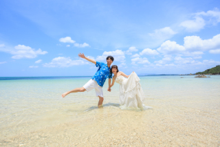 リザンシーパークでウォーターショット！