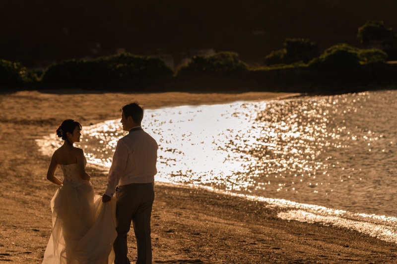 オレンジのキラキラ