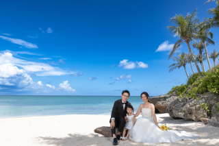 【コーディネーター撮影レポート】お子様も一緒の前撮り★チャペル＆ビーチ