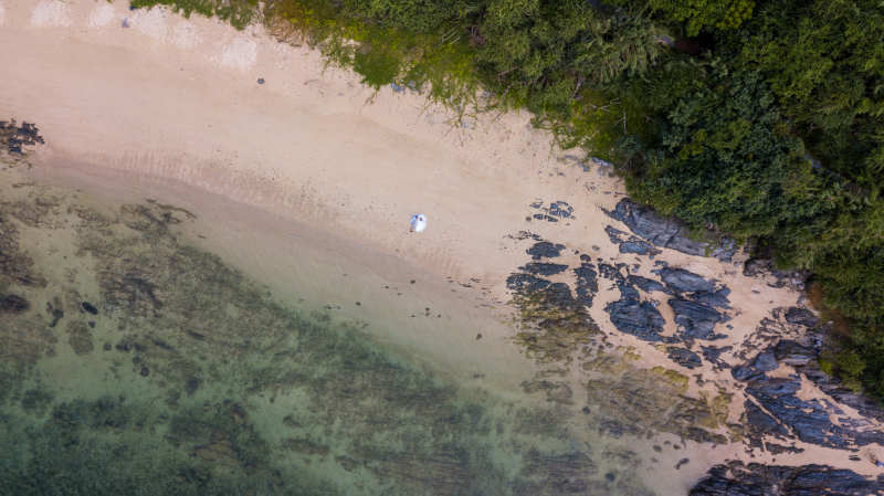 ドローンショット１