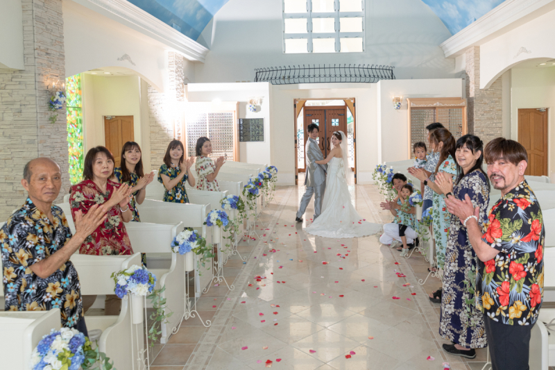 皆に祝福されるワンッ