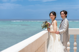 【コーディネーター撮影レポート】前撮りのビーチ＆チャペル