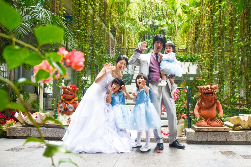 ラストは家族全員で！