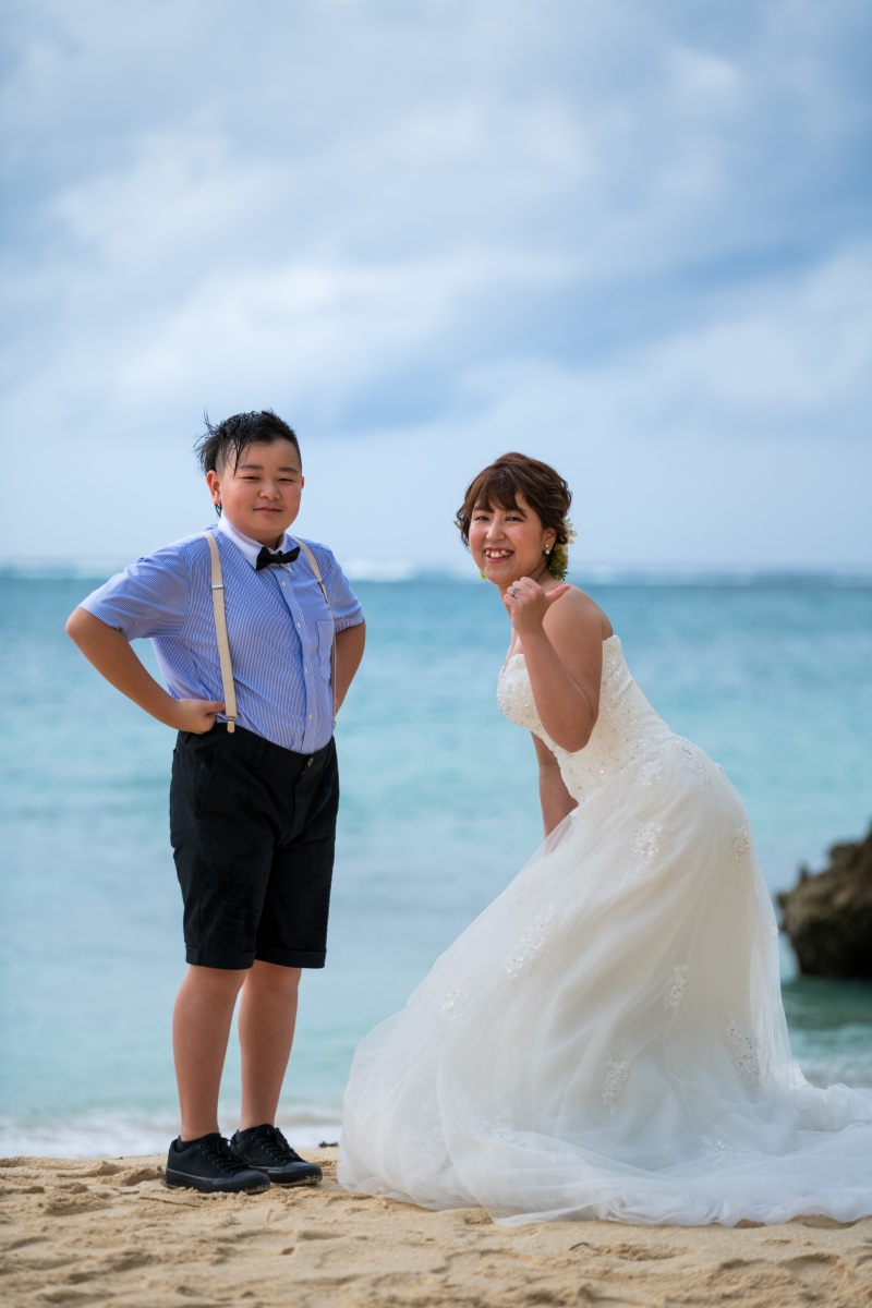 お子様とツーショット