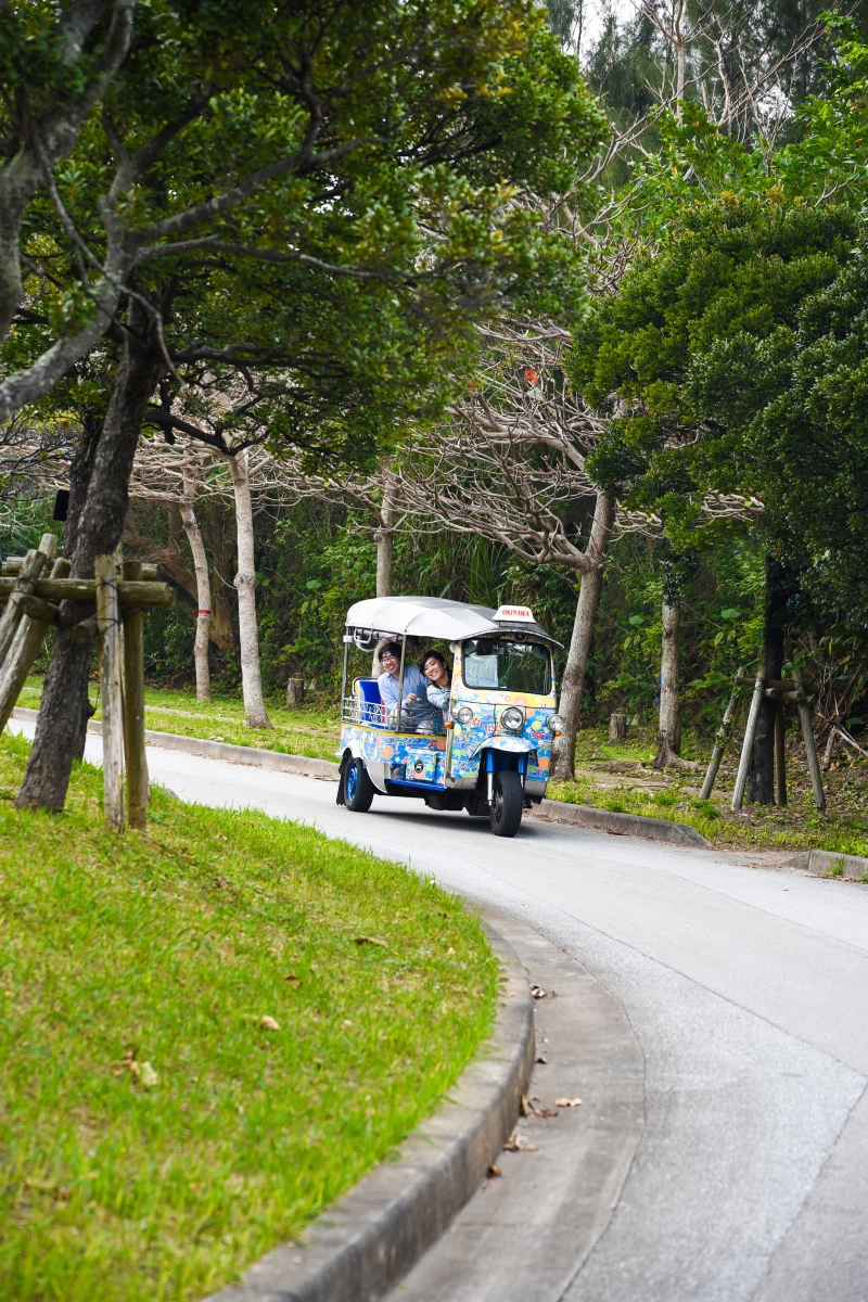 いよいよ、トゥクトゥクでのドライブ出発！