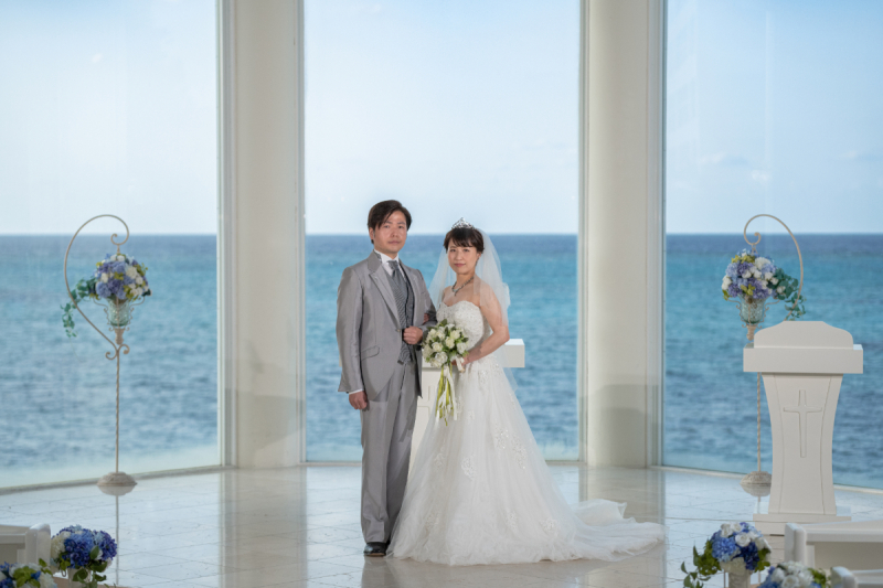 挙式よりも、挙式のような撮影だワンッ