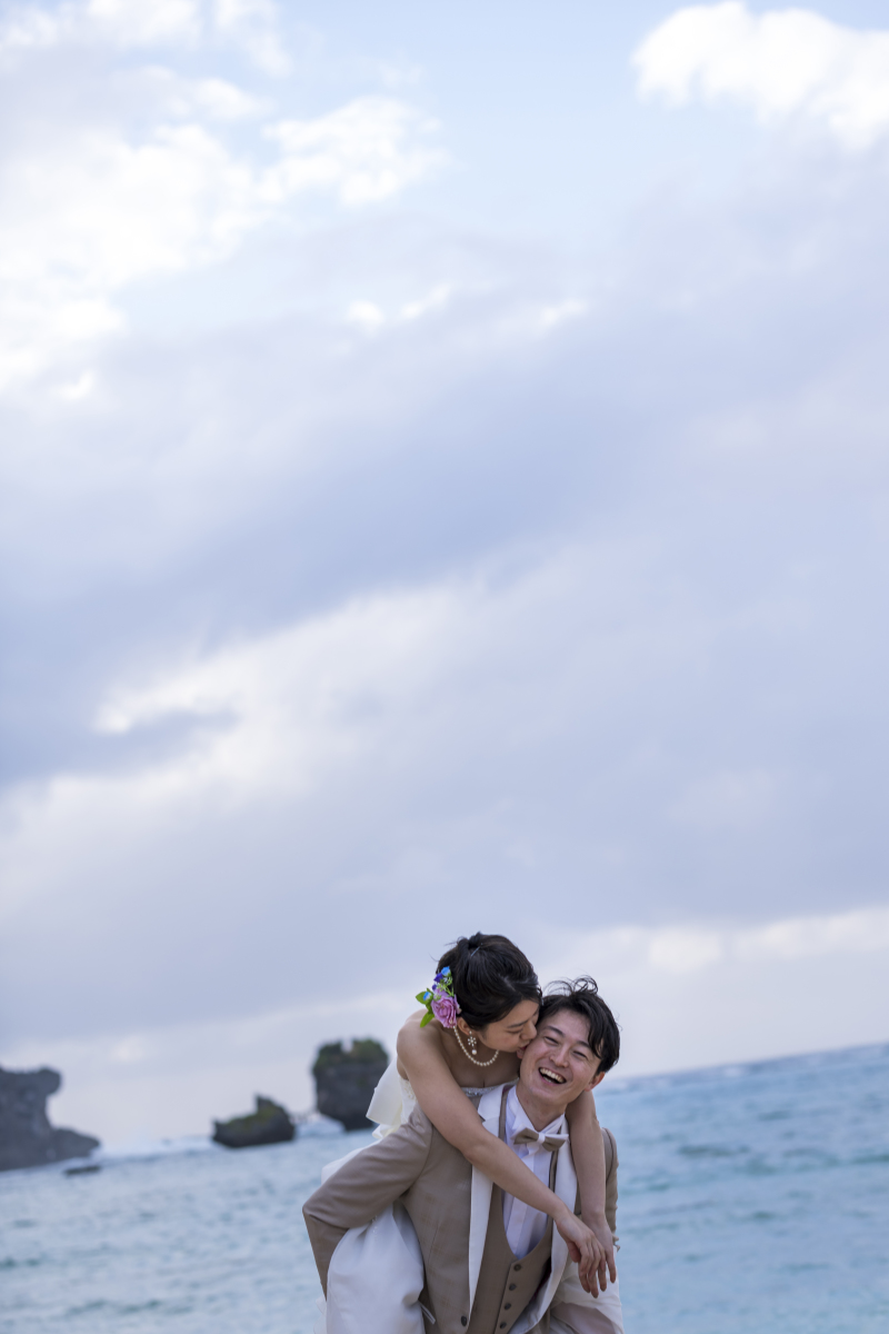 おんぶショット