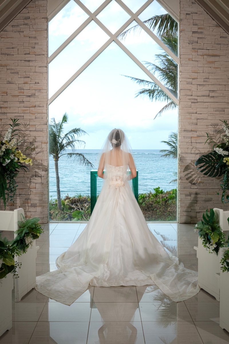 新婦様のソロショット