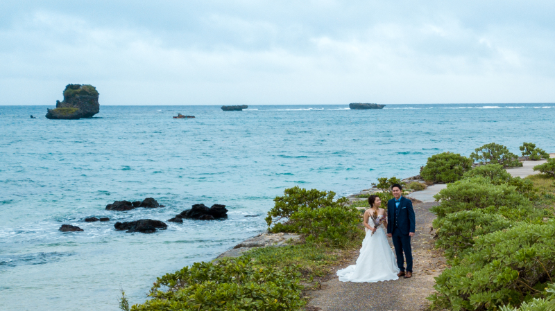 ドローンショット