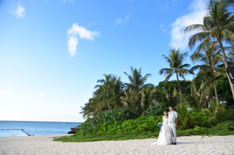ムーンビーチの自然に包まれて
