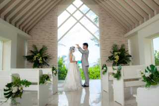 ムーンビーチのチャペルフォト