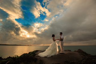 イメージを変えて、ツーショット＆ファミリーフォト