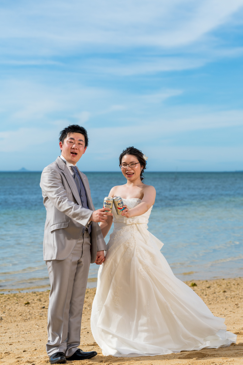 オリオンビールで乾杯！