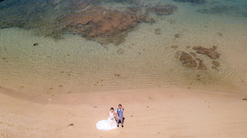 ドローンで広がる海