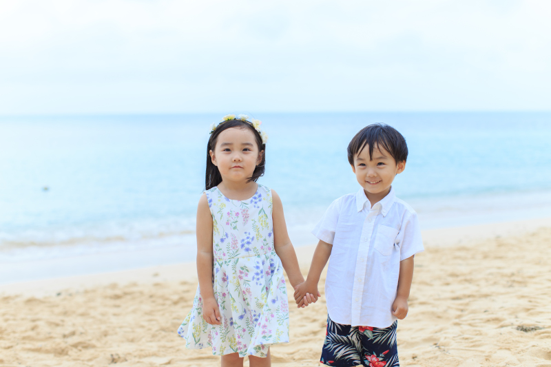 お子様ふたり