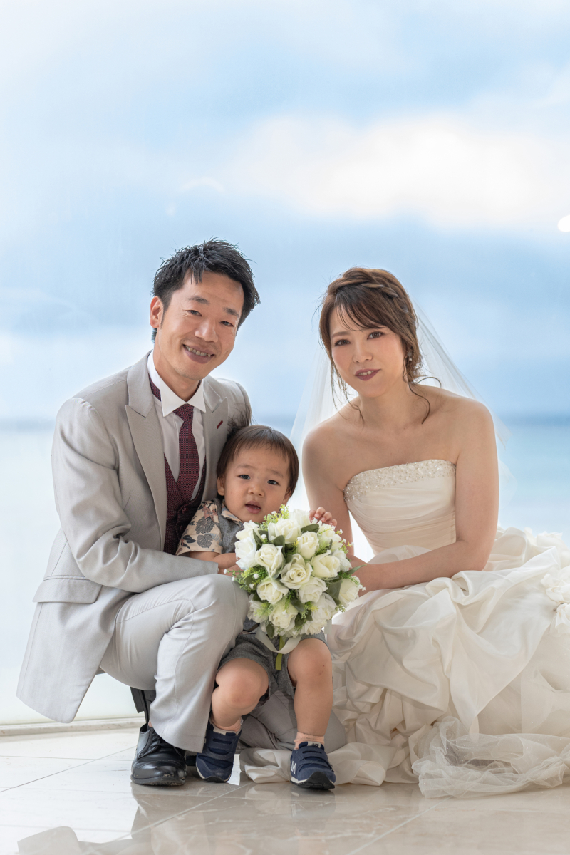 チャペルのファミリーフォト