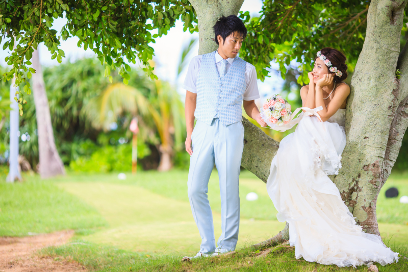 木登りショットで可愛く